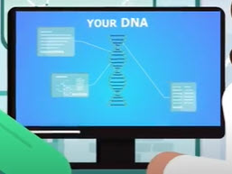 Captura de pantalla del vídeo -- ¿Qué son las pruebas genéticas?